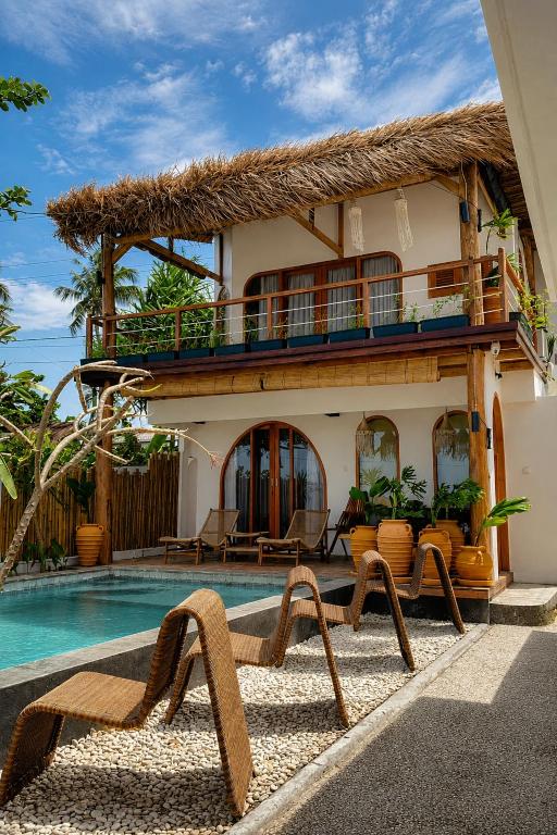 Jarapa Beach House - Beachfront Villa & Ocean Retreat Gili Air - B&B Gili Air