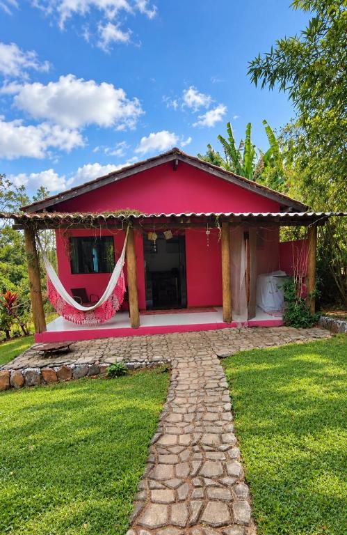 Chalé Quartzo Rosa - Ferienwohnung Alto Paraíso de Goiás