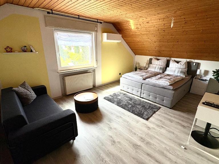 Klimatisierte Ferienwohnung Schloßblick in Geisenheim am Rhein - Rheingau - Ferienwohnung Geisenheim