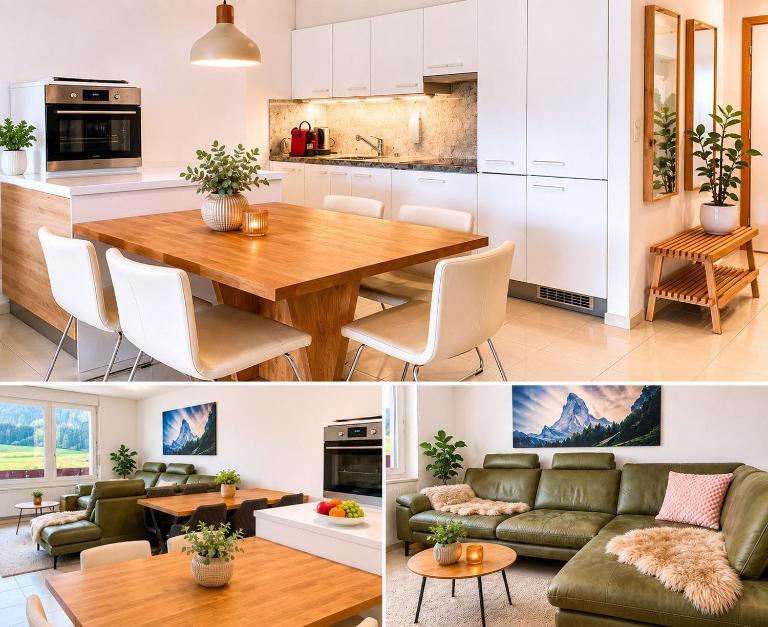 Matterhorn Alpine Lodge - Familie und Sport - Ferienwohnung Täsch