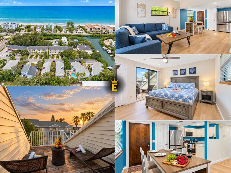 Gorgeous Townhouse One Block Away to Best Beaches! - Chambres d'hôtes Clearwater Beach