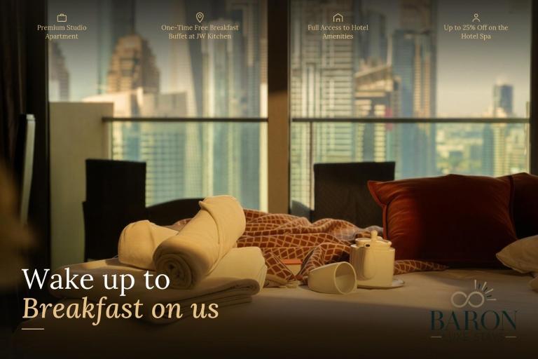 The Spectacular - Breathtaking Views in JW Marriott Residence - B&B Dubái