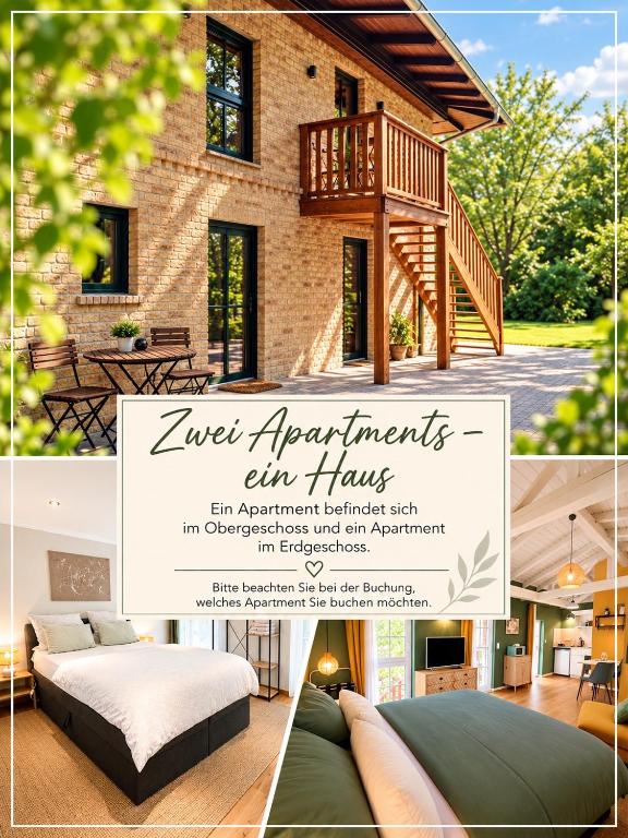 Appartements am historischen Bahnhof in Fehrbellin Check in mit Schlüsselbox - B&B Fehrbellin