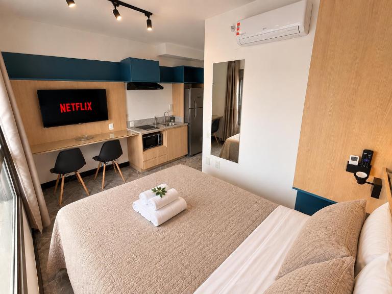 Studio a 2 min do Metrô Ipiranga, Aquário e Museu - Ferienwohnung São Paulo