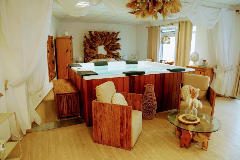 Suite Romantic exécutive avec Jacuzzi privé - Spa Privé Bruxelles Tubize Apulia - Chambres d'hôtes Tubize