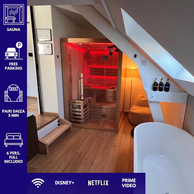 Gîte Saphir - SAUNA - Pairi Daiza 8 min - Triplex - Bed and Breakfast Brugelette
