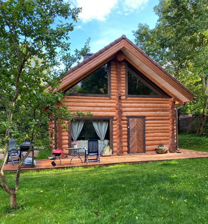 Nordic Log-House with Sauna - B&B Valga