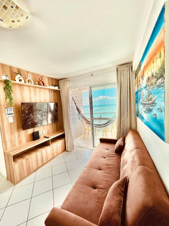 Elegante APT com vista para o mar de Ponta Negra - Chambres d'hôtes Natal