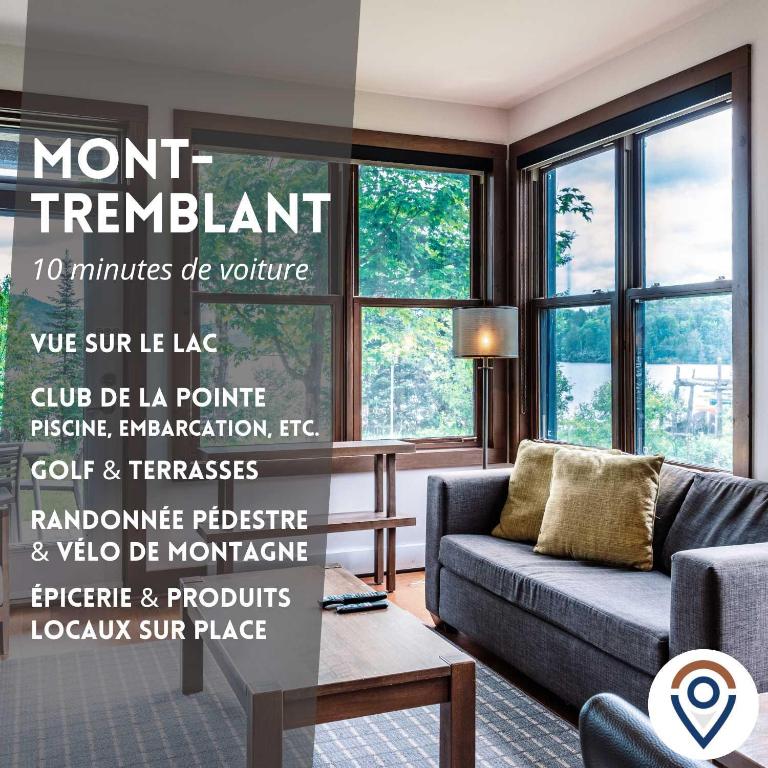 Lakefront Mountain View - 1 Bedroom Resort Suite - B&B Lac-Supérieur