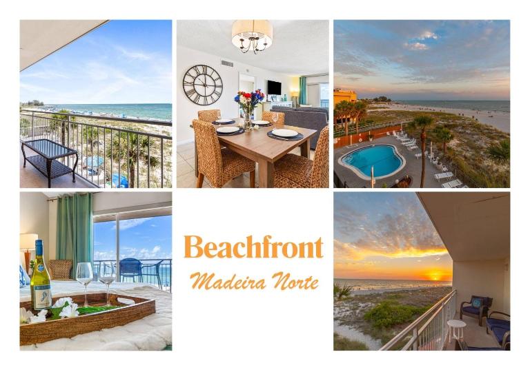 Beachfront Madeira Norte - B&B St. Pete Beach