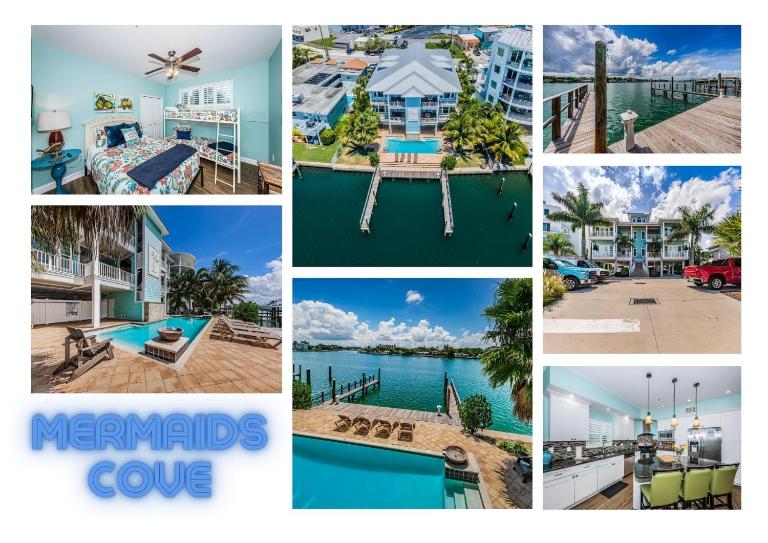 Treasure Trove Waterfront Mermaid - B&B St. Pete Beach