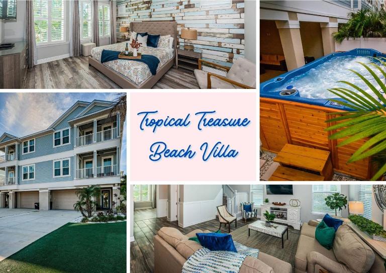 Tropical Treasure Beach Villa - B&B St. Pete Beach