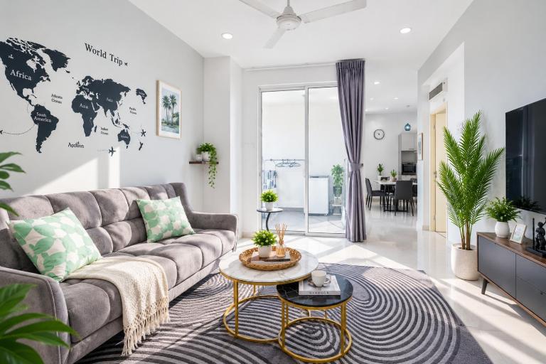 High Floor Partial Seaview 2BR Suite Near Gurney Mansion One 26 - B&B George Town