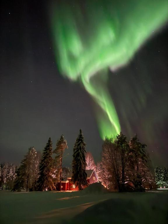 Kodinomainen majoitus Juoksenki, Napapiiri, Lappi - Ferienwohnung Juoksenki