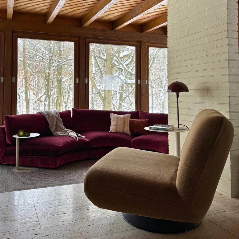 PERSPEKTIVE 72 - Architektenhaus mit Sauna im Wald - Ferienwohnung Edertal
