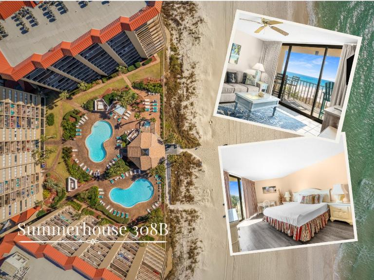 East-End PCB Condo with Gulf Views & Beach Access - Bed and Breakfast Panama City Beach