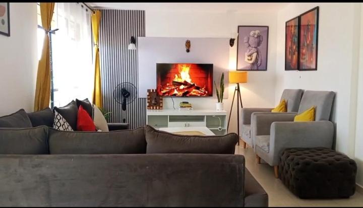 Bay Loft 2 bedroom Apartment with 3 beds & Lake Views - Ferienwohnung Homa Bay