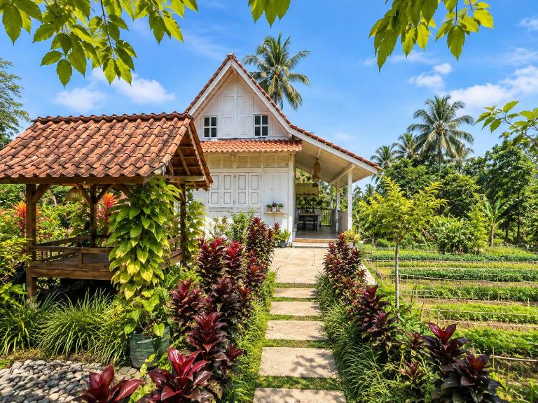 Pondok Is Oke Family Room - 2 Bedroom Ricefild view - Bed and Breakfast Banyuwangi