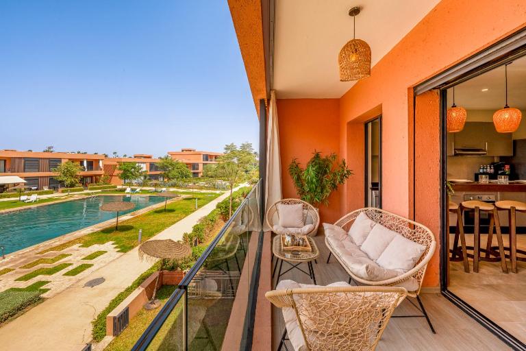 ALYA Apartment Swimming Pool Wi-Fi Family Relaxation - B&B Marrakesh