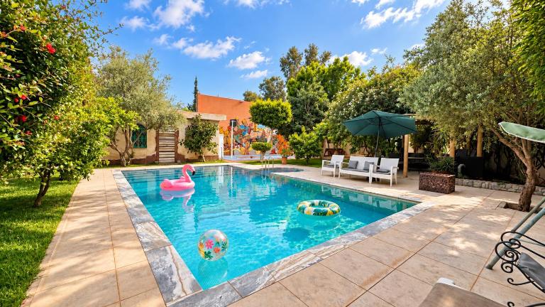 Atlas View Villa with Private Pool and Hammam - B&B Oulad Rahou
