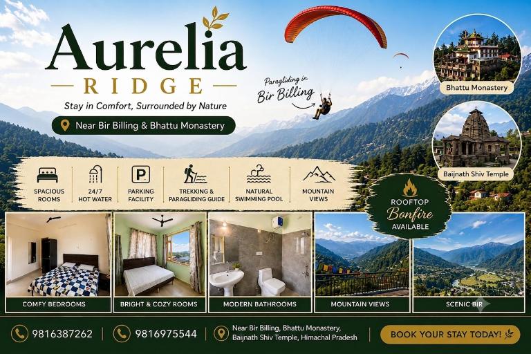 Aurelia Ridge home stay - Bed and Breakfast Bāri