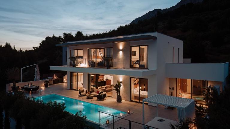 Luxury Villa Andoris with Gym, Spa, Heated pool - B&B Duće