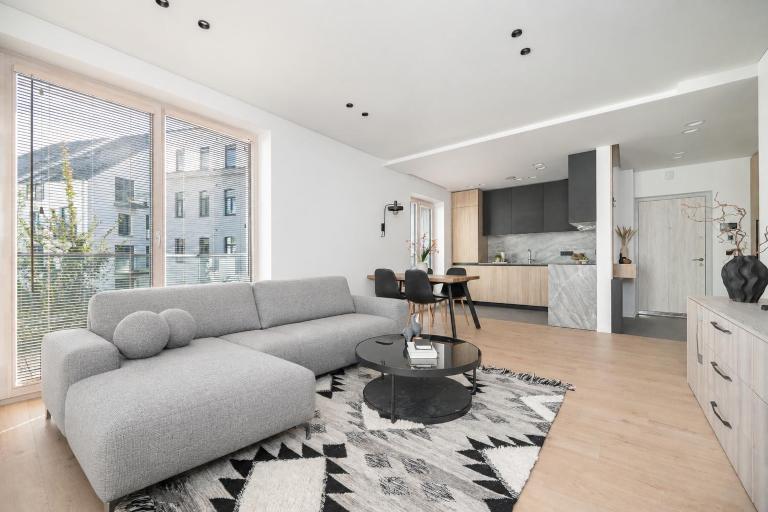 Paupys Apartment with Free Parking near Old Town - Ferienwohnung Vilnius