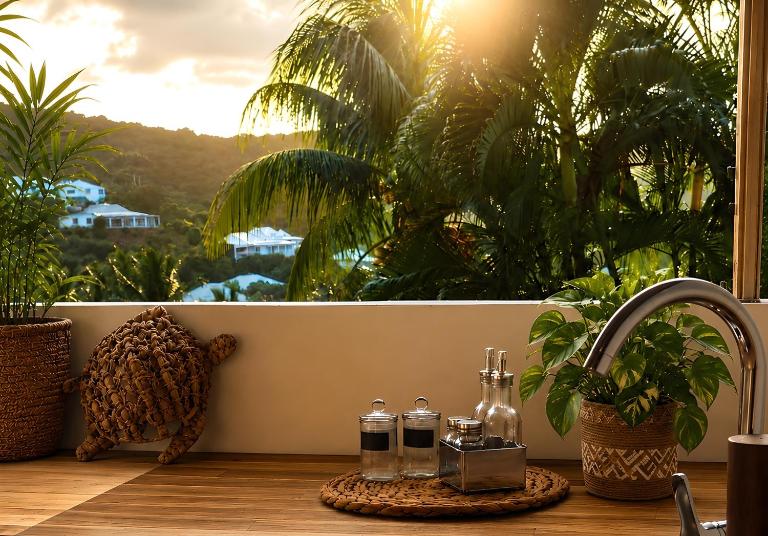Coco Carïb - Cabane vue Mer & Massages - B&B Deshaies