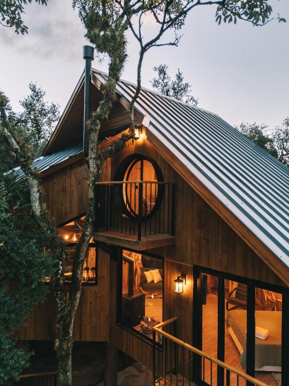 Cabana Casa na Árvore Ninho dos Pássaros - Chambres d'hôtes Farroupilha