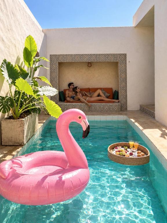Hayam Eco villas - Private Pool - 1 min Beach - B&B Jambiani