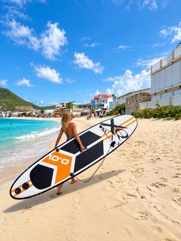 Suite 1 - Les pieds dans le sable de Grand-Case, un bien nouveau et rare dans la toute nouvelle résidence Mogador - Ferienwohnung Grand-Case