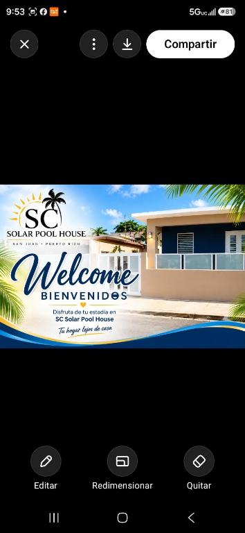 Sc Solar Pool House - B&B San Juan