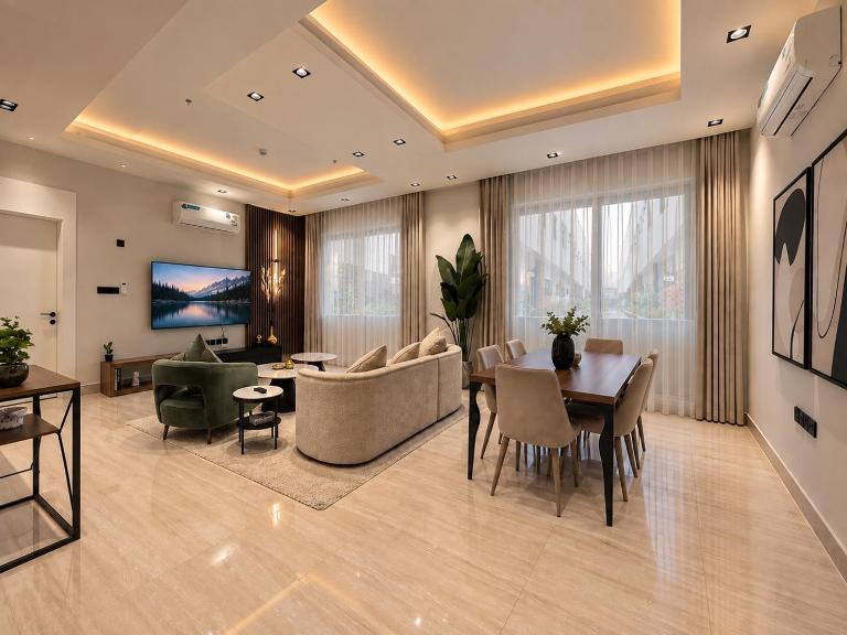 Luxury 2BR Near Boulevard Riyadh - B&B Riad