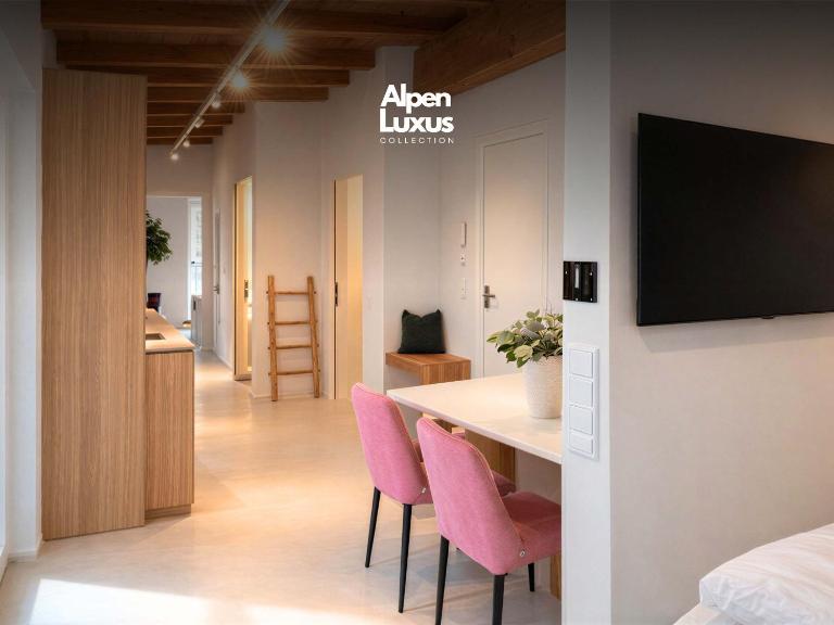 PENTHOUSE N'1 - Balcony, Sauna & Whirlpool Access - B&B Kramsach