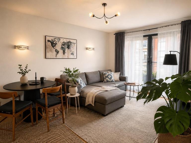 Luxurious Entire Guest House with Grand Living Space and Panoramic Balcony Views - B&B Dublín