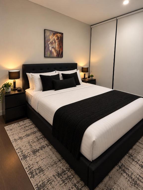 Luxurious Sydney CBD Skyline View Gym Pool Free Parking - B&B Sídney
