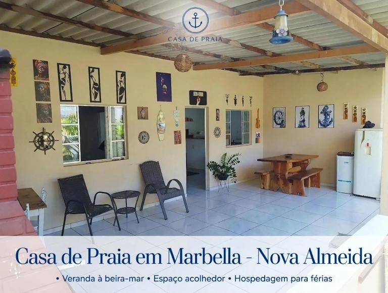 Casa de praia em Nova Almeida, Serra - ES - B&B Serra