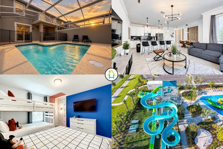 Cozy Thematic 4BR with Waterpark & Private Pool - Ferienwohnung Kissimmee
