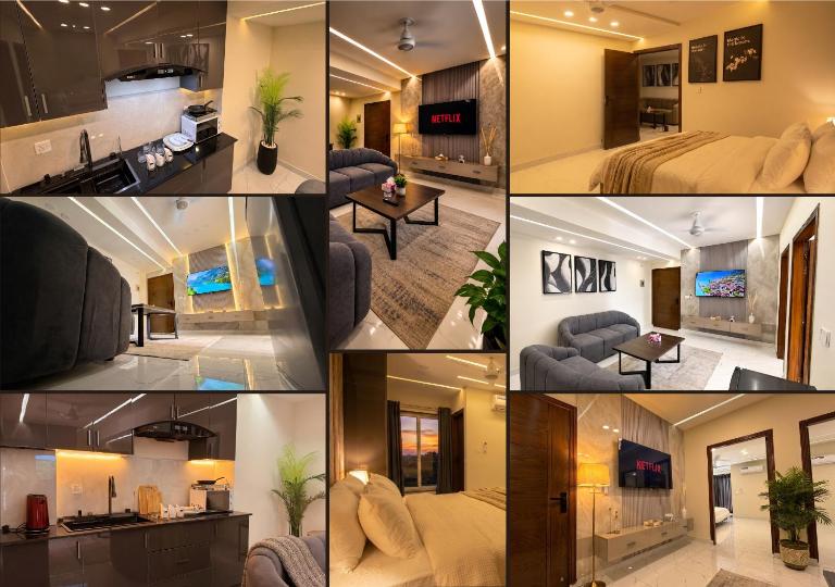 Brand New Family Apartment, Hygienic and Comfortable Stay, Balcony, Free Parking, Kitchen and Fast WiFi, E11 Islamabad - Bed and Breakfast Islamabad