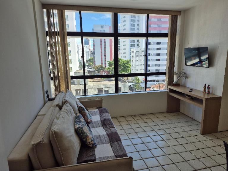 Apartamento a 100m da Praia | Piscina e Academia. - Chambres d'hôtes Recife
