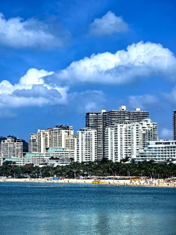 三亚大东海Апартаменты с видом на море СаяАдресJinmao Sea View Garden 8 Haihua Road - Bed and Breakfast Oujiayuan
