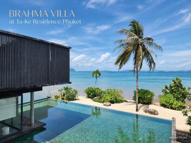 Luxury Beachfront BRAHMA Villa 4 Br at Ta-Ke Residence B - Ferienwohnung Phuket