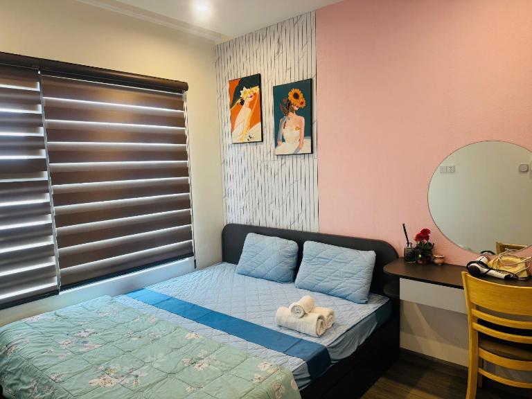 Fully Furnished 2 Bedrooms Apartment, Glory Heights, 3 mins walk to Vincom Mega Mall at Vinhome Grand Park D9 - B&B Gò Công