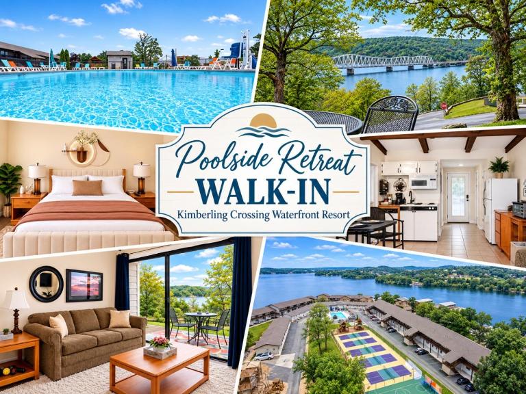 Poolside Retreat at Kimberling Crossing - B&B Kimberling City