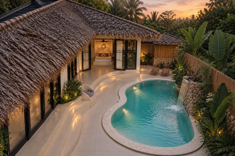 Alma Villas - Luxury Private Pool Villas - Bed and Breakfast Paliton