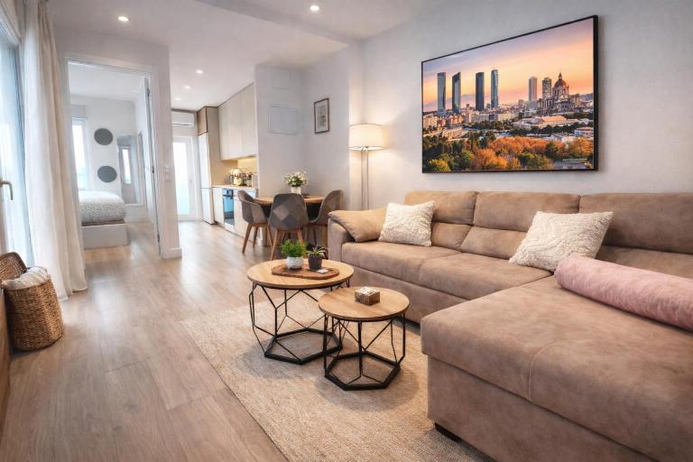 Modern Apartment with Terrace near the Center - Chambres d'hôtes Madrid