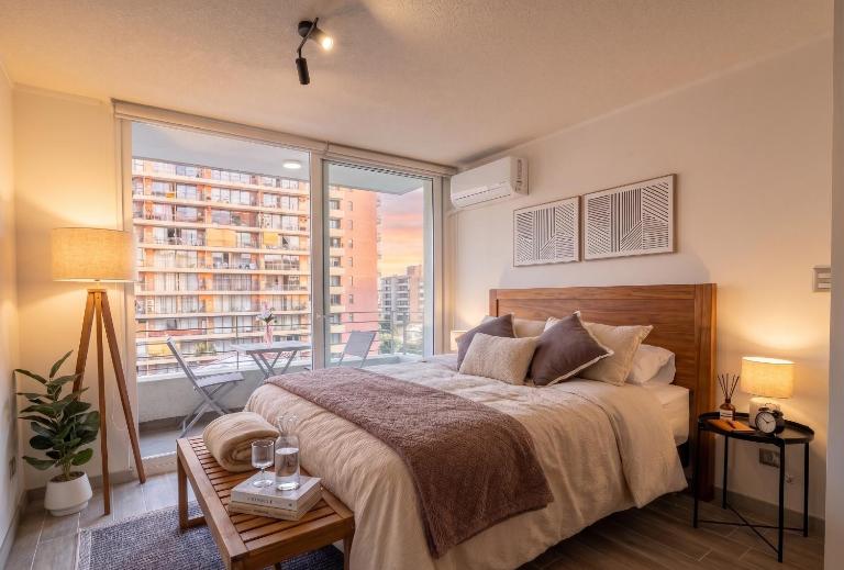 Studio Cercano al Club Hipico y Movistar Arena Santiago - B&B Santiago