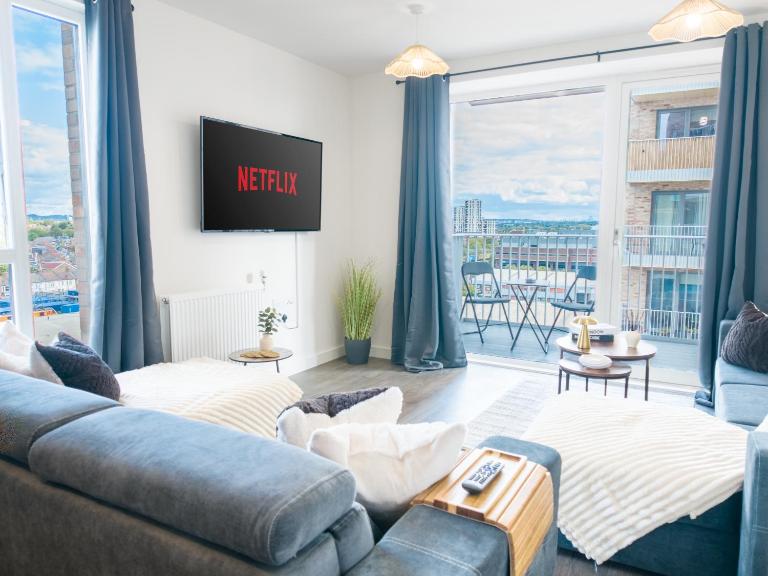 Central Harrow - Skyline Balcony - Sleeps 6 - 10 Min To Wembley -- 30 - B&B Hatch End