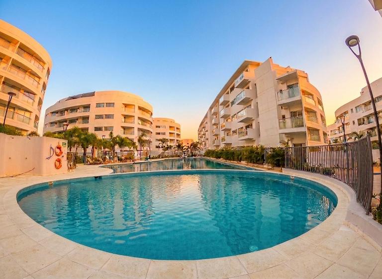 TREVI Lujoso apto Piscina acceso en auto a playa Privada - Chambres d'hôtes Carthagène