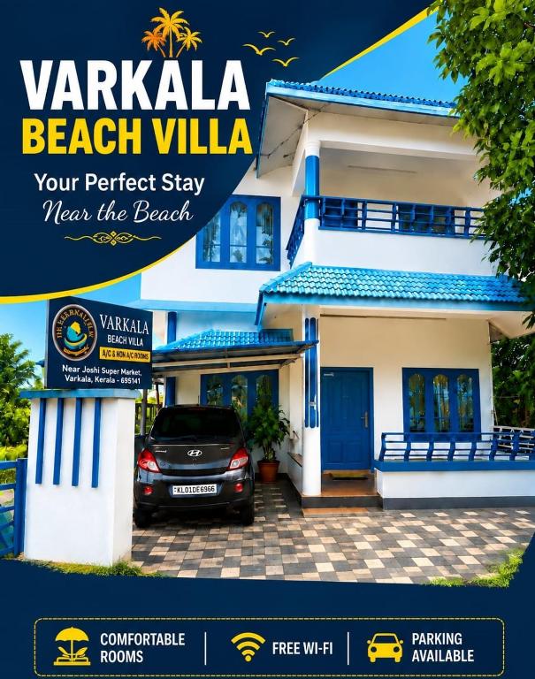 Varkala Beach Villa - Ferienwohnung Varkkallai